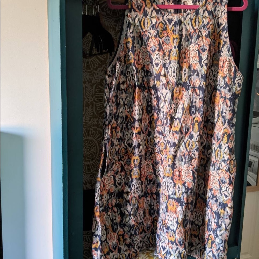 Garnet Hill Spring Dress Sz 16